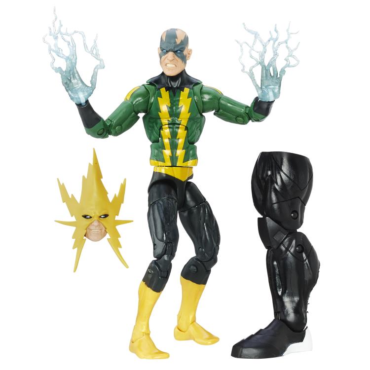 Marvel Legends Spider-Man Electro Space Venom Build A Figure Wave