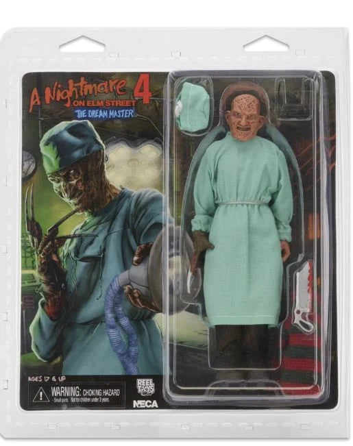 NECA Nightmare on Elm Street 4 The Dream Master Surgeon Freddy Krueger Clothed Figure