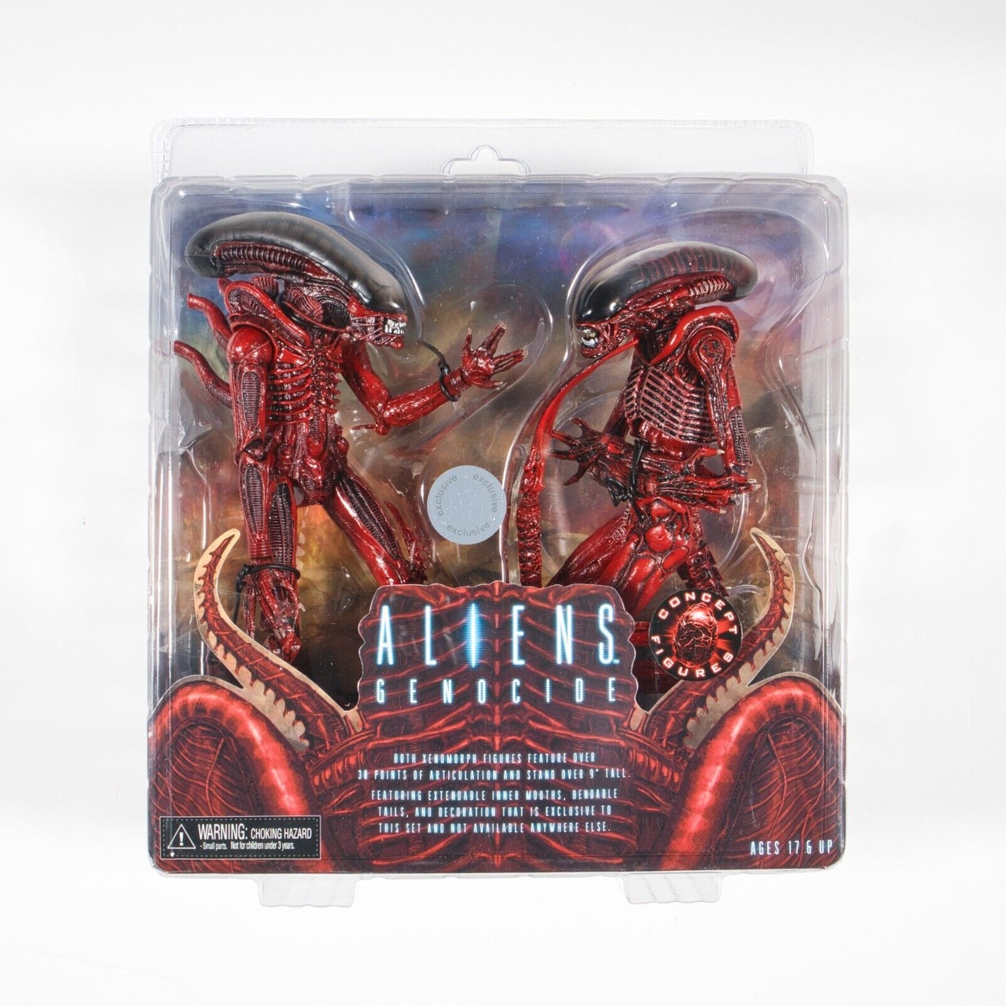 NECA Aliens Genocide Red Xenomorph 2 Pack Toys R Us Exclusive
