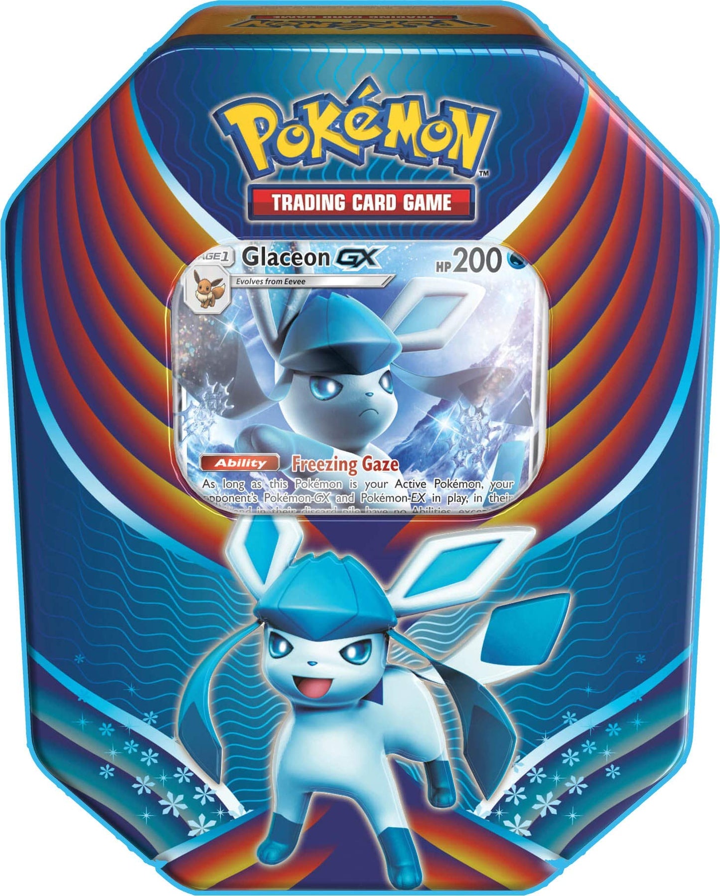 Pokemon Trading Card Game: Glaceon GX Tin 2018