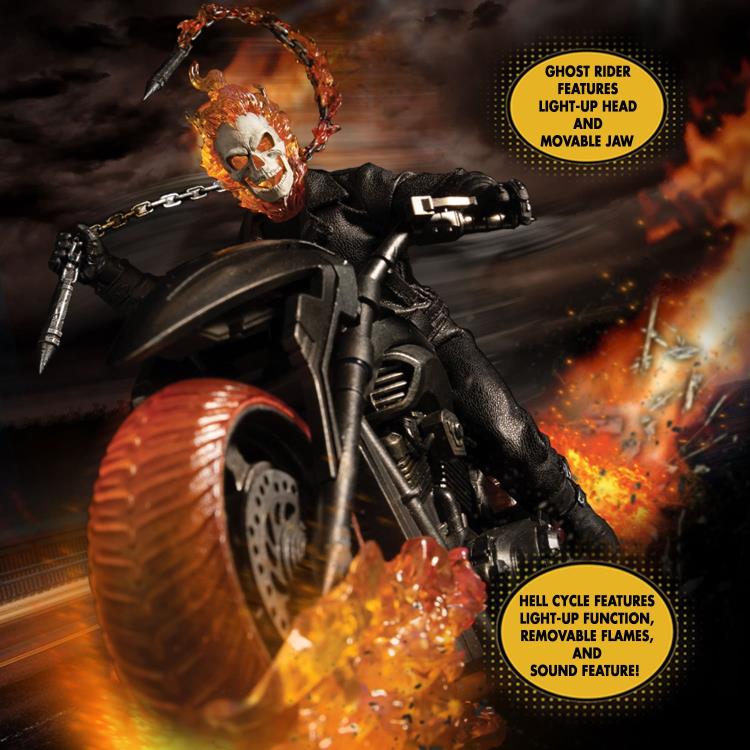 Marvel One:12 Collective Ghost Rider & Hell Cycle Set