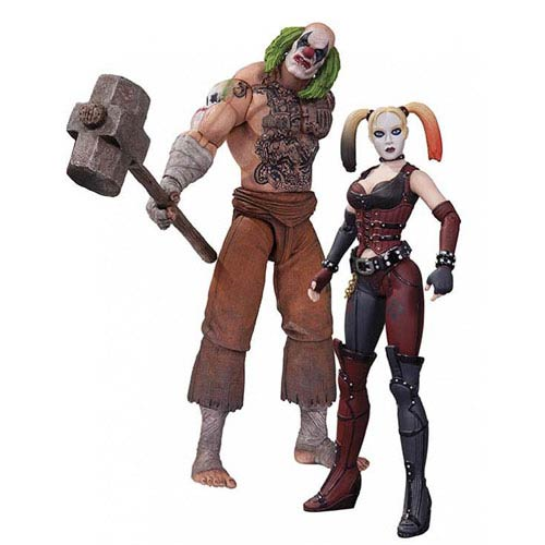 DC Collectibles Batman Arkham City Mr. Hammer & Harley Quinn 2-Pack