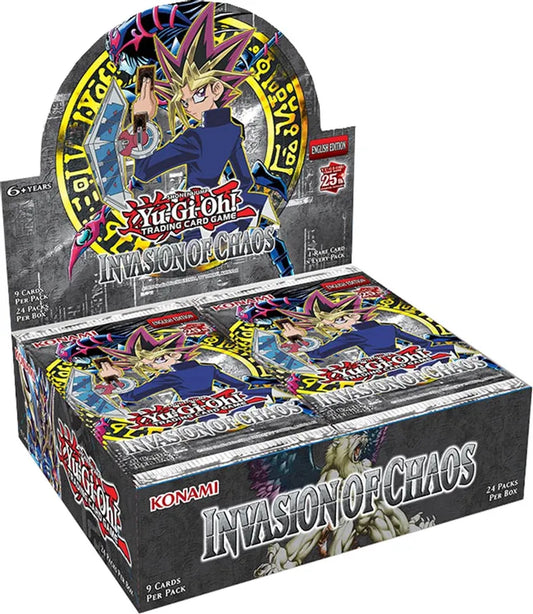 YuGiOh Invasion of Chaos 25th Anniversary Booster Box