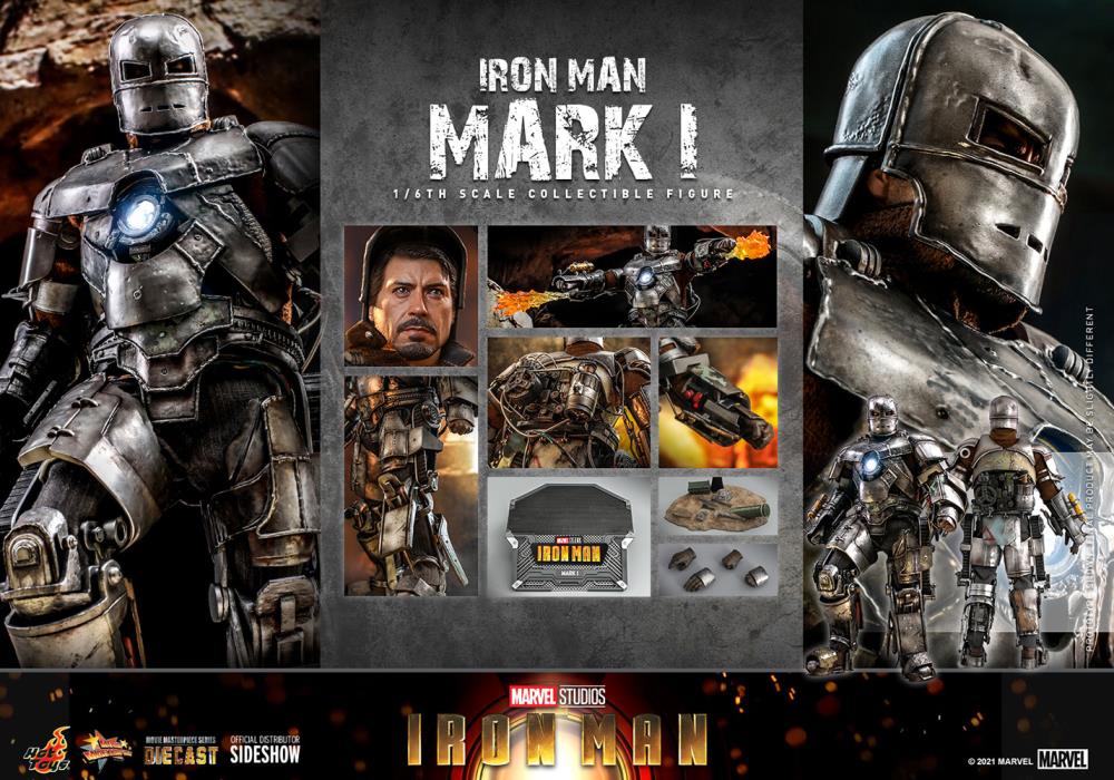 Hot Toys Iron Man Mark I MMS605D40 1/6 Scale