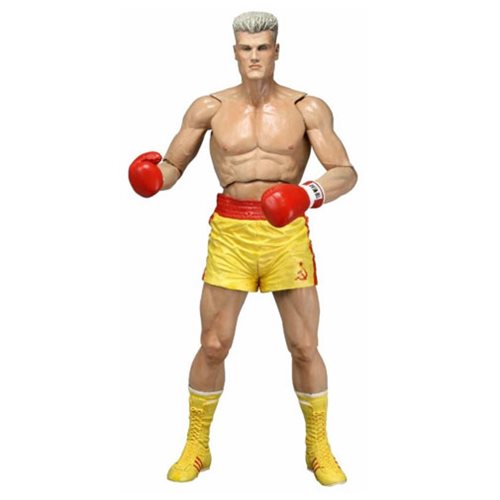 NECA Rocky 40th Anniversary Series 2 Rocky IV Ivan Drago (Yellow Trunks)