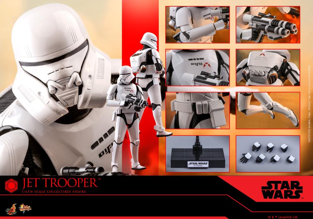 Hot Toys Star Wars Jet Trooper MMS561 1/6 Scale