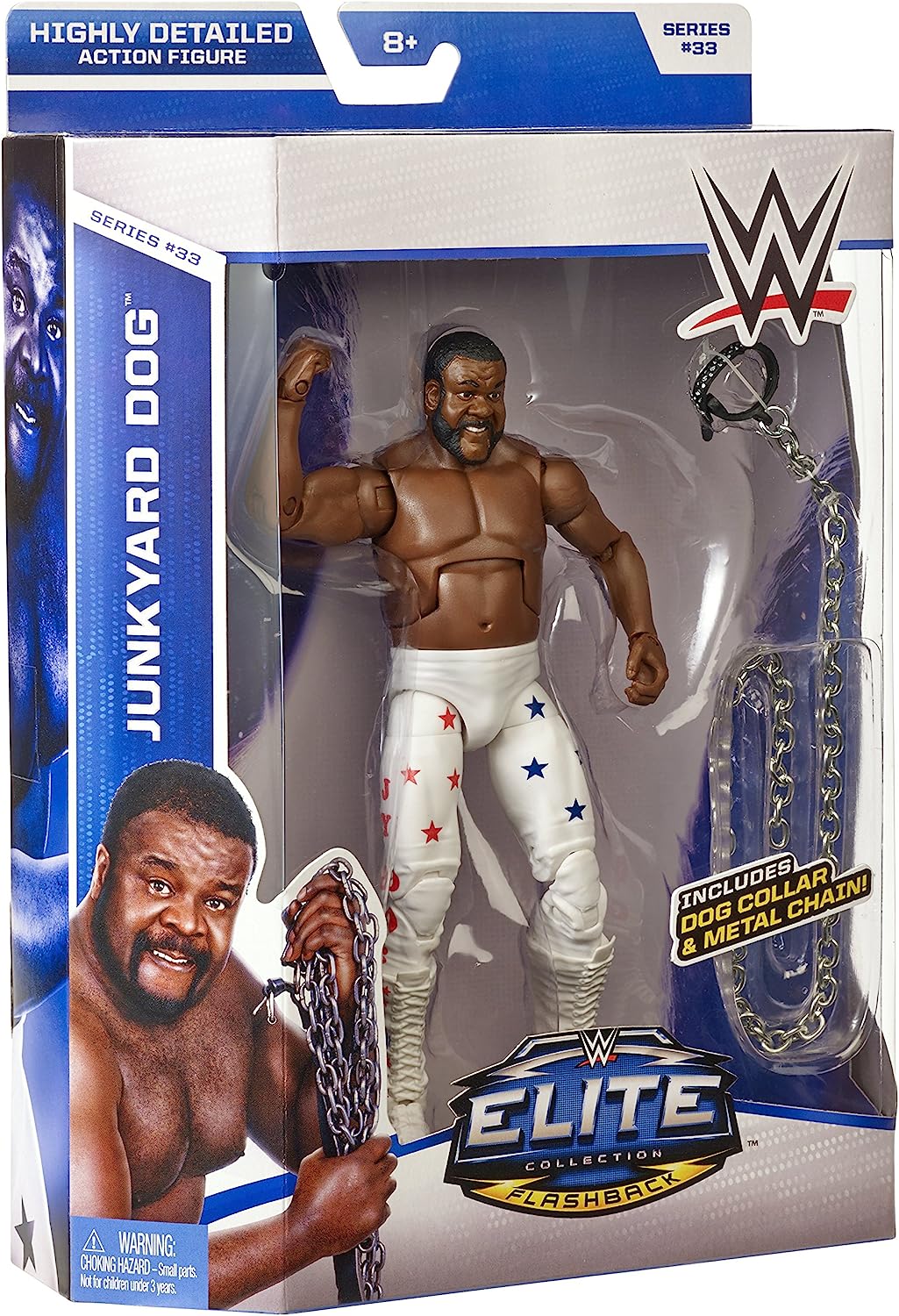 Mattel WWE Elite Collection Series #33 Junkyard Dog