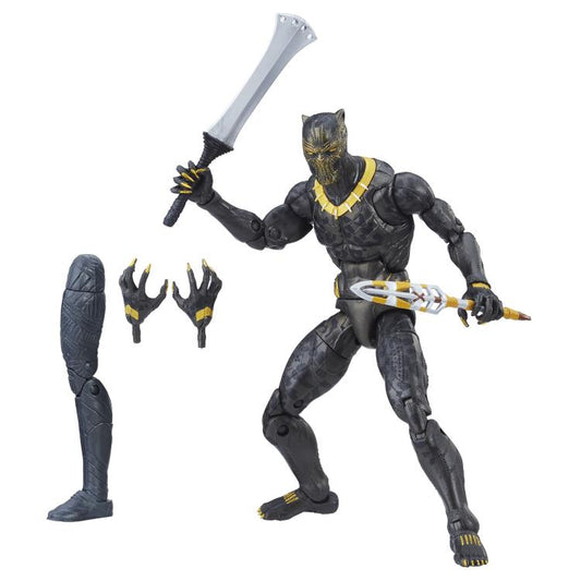 Marvel Legends Black Panther Erik Killmonger Okoye Build A Figure Wave