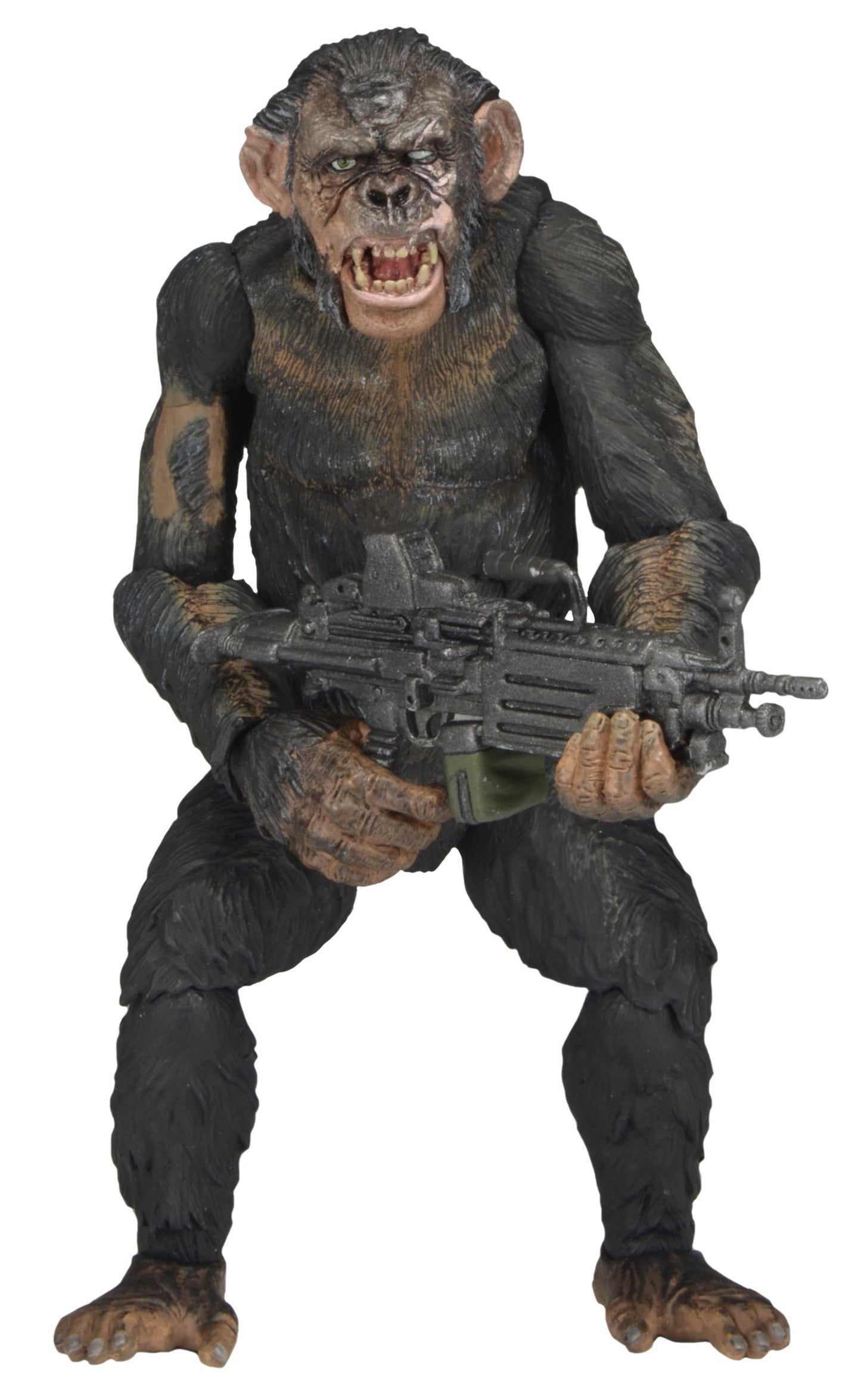 NECA Dawn of the Planet of the Apes Koba w/ Machine Gun