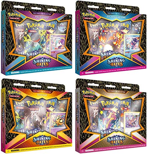 Pokemon Trading Card Game: Shining Fates Mad Party Pin Collection Zapp! Comics Pokemon Trading Card Game: Shining Fates Mad Party Pin Collection Zapp! Comics