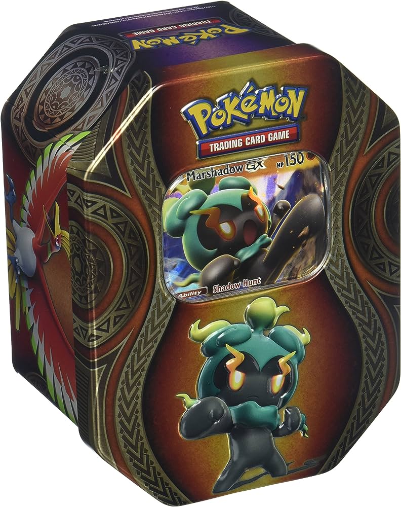Pokemon Trading Card Game: Marshadow GX Tin 2017 Pokemon Trading Card Game: Marshadow GX Tin 2017