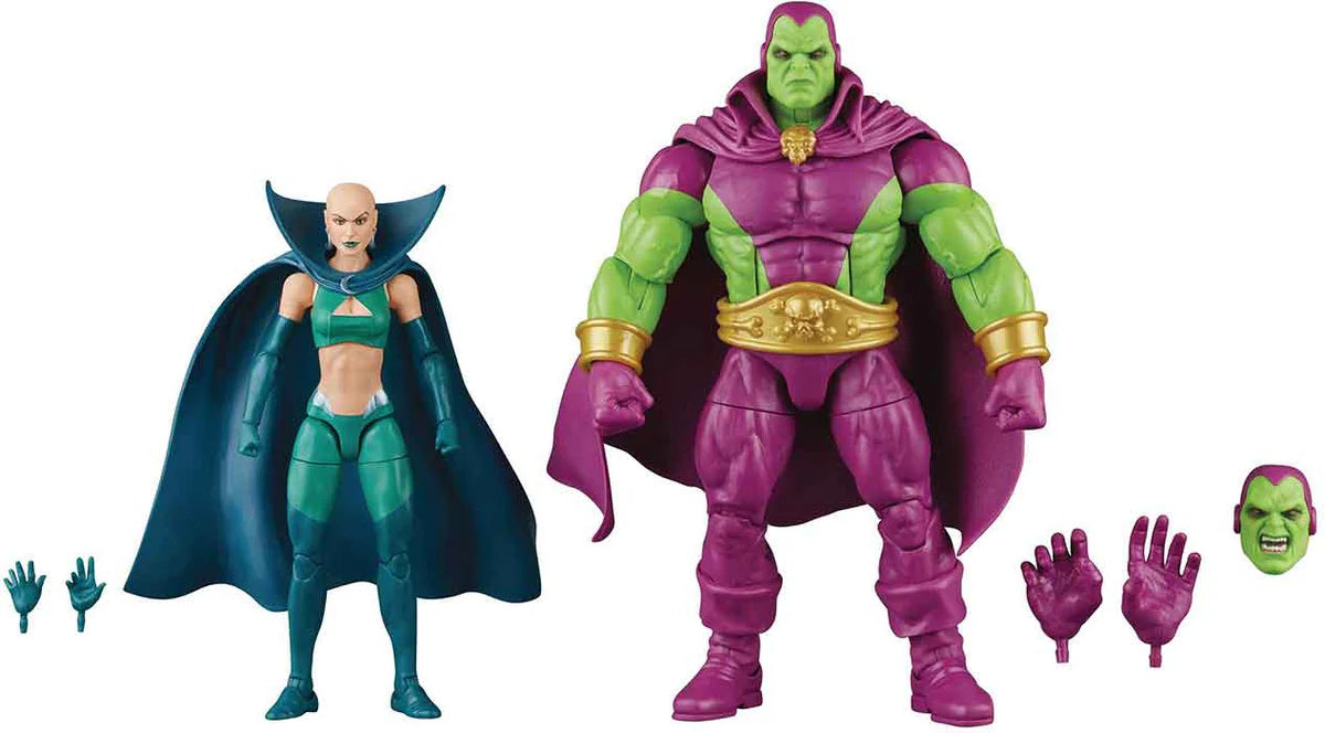 Marvel Legends Guardians of the Galaxy Drax the Destroyer and Moondragon