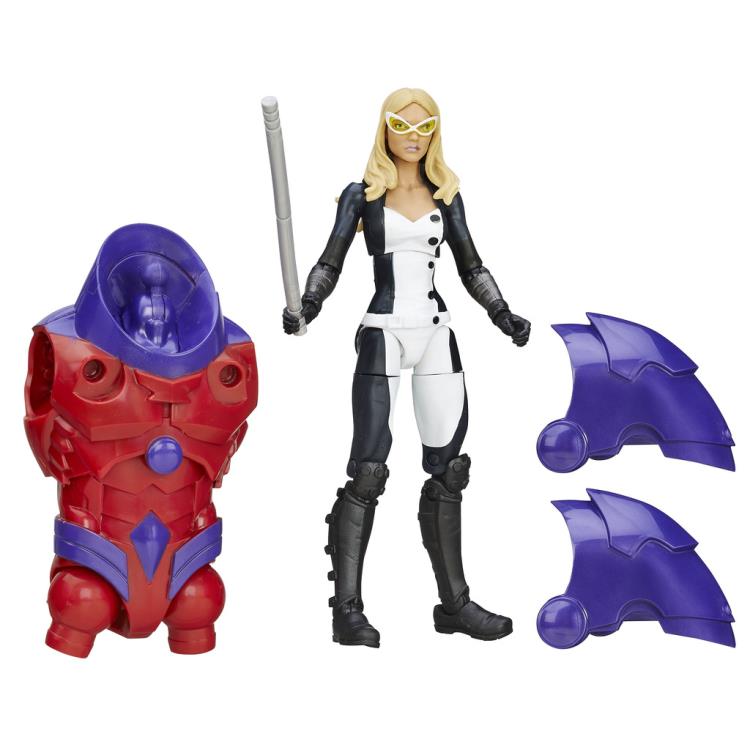 Marvel Legends Captain America Mockingbird Red Onslaught Build A Figure Wave (Box Damage)