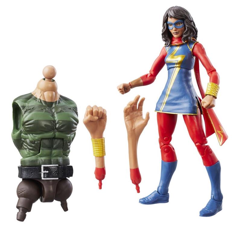 Marvel Legends Spider-Man Sandman Build A Figure Wave Ms Marvel