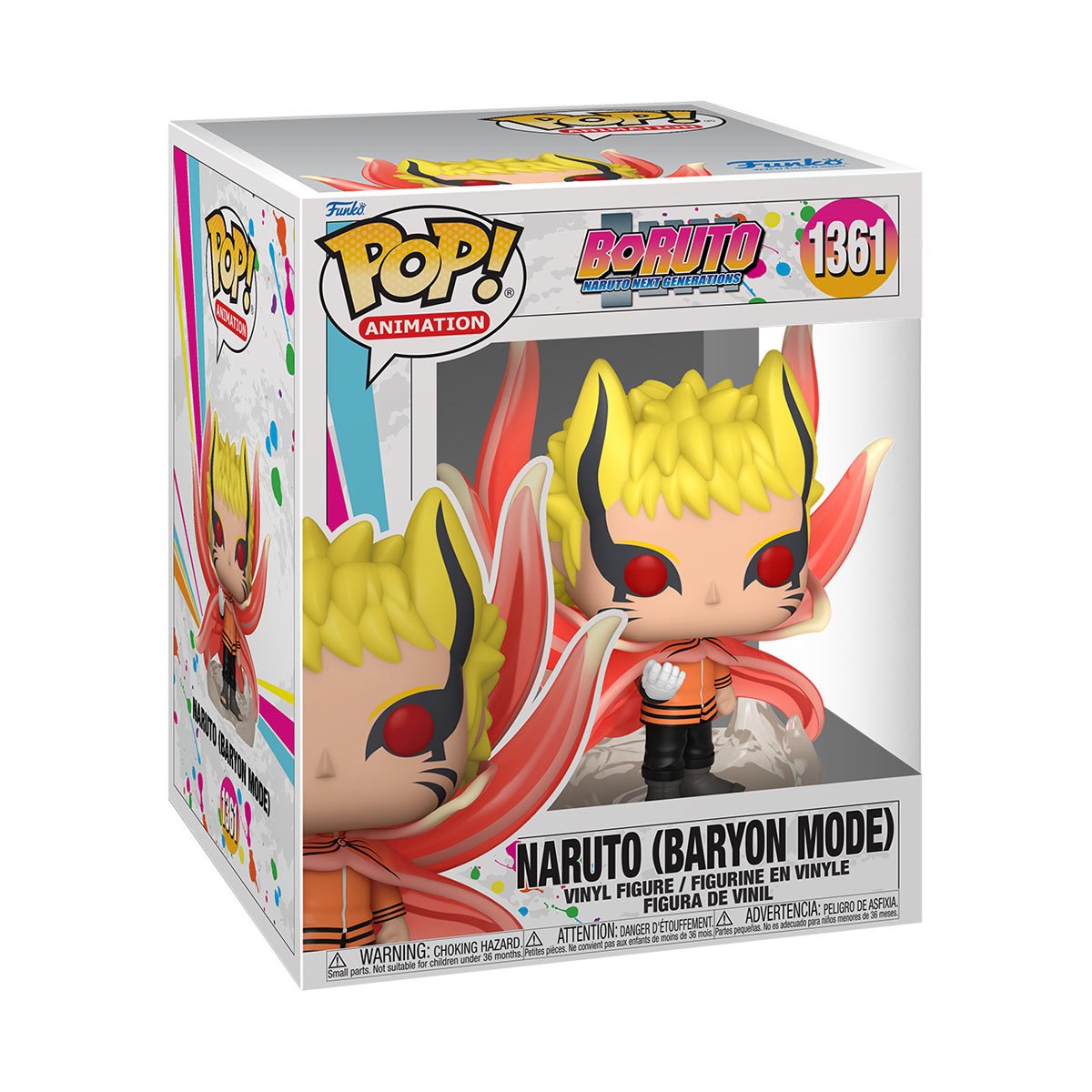 Funko Pop Animation Boruto Naruto (Baryon Mode) 6inch #1361