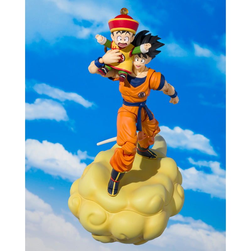 SH Figuarts Dragon Ball Son Goku & Son Gohan Kid & Kintoun Exclusive Edition
