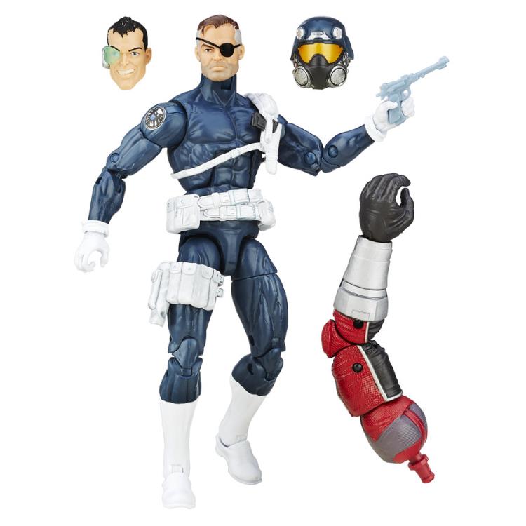 Marvel Legends Captain America Nick Fury Civil War Giant Man Build A Figure Wave