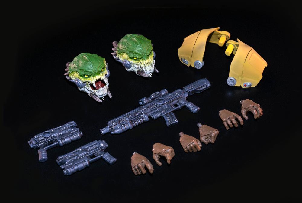 Cosmic Legions Hvalkatar: Book Two, Gravenight Noveunn Leen Figure