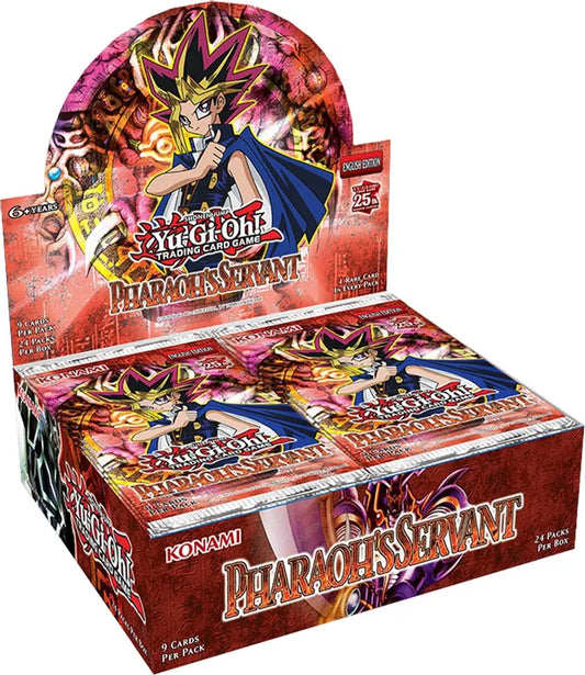 YuGiOh Pharaoh's Servant 25th Anniversary Booster Box