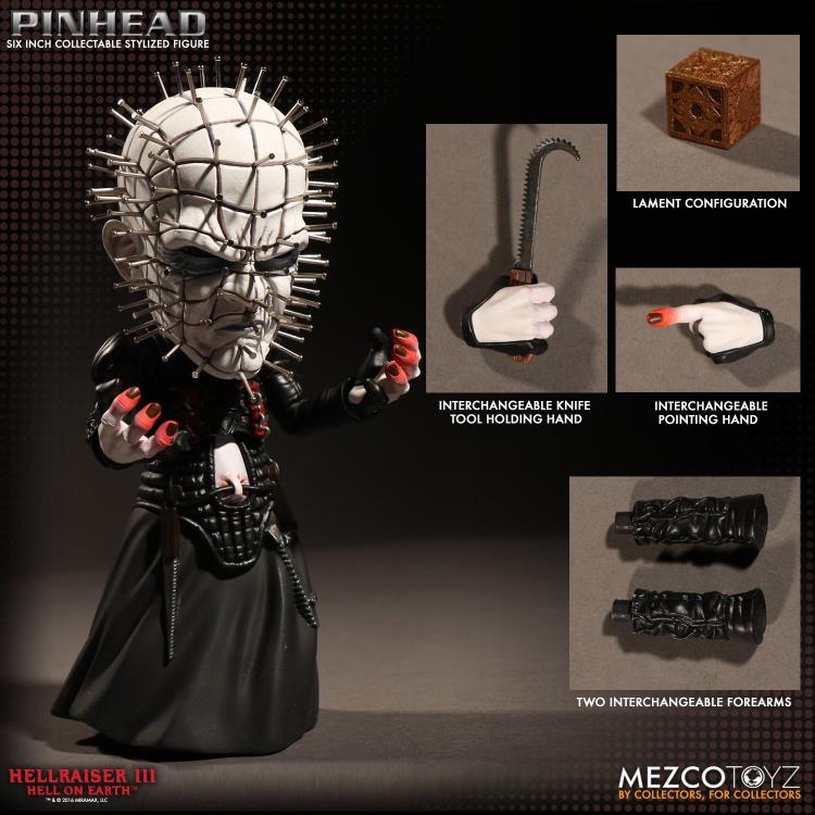 Mezco Toys Hellraiser III Hell on Earth Pinhead Figure