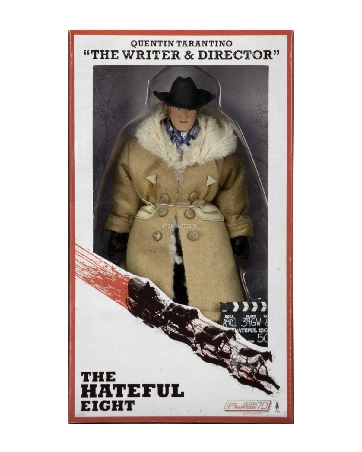 The Hateful Eight Quentin Tarantino "The Writer & Director" Clothed Figure