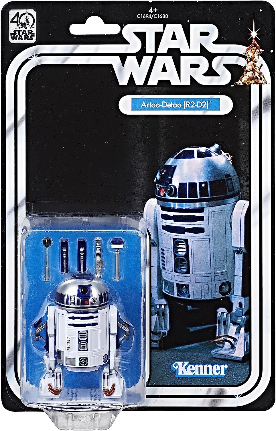 Star Wars Black Series 6 inch R2-D2 40th Anniversary