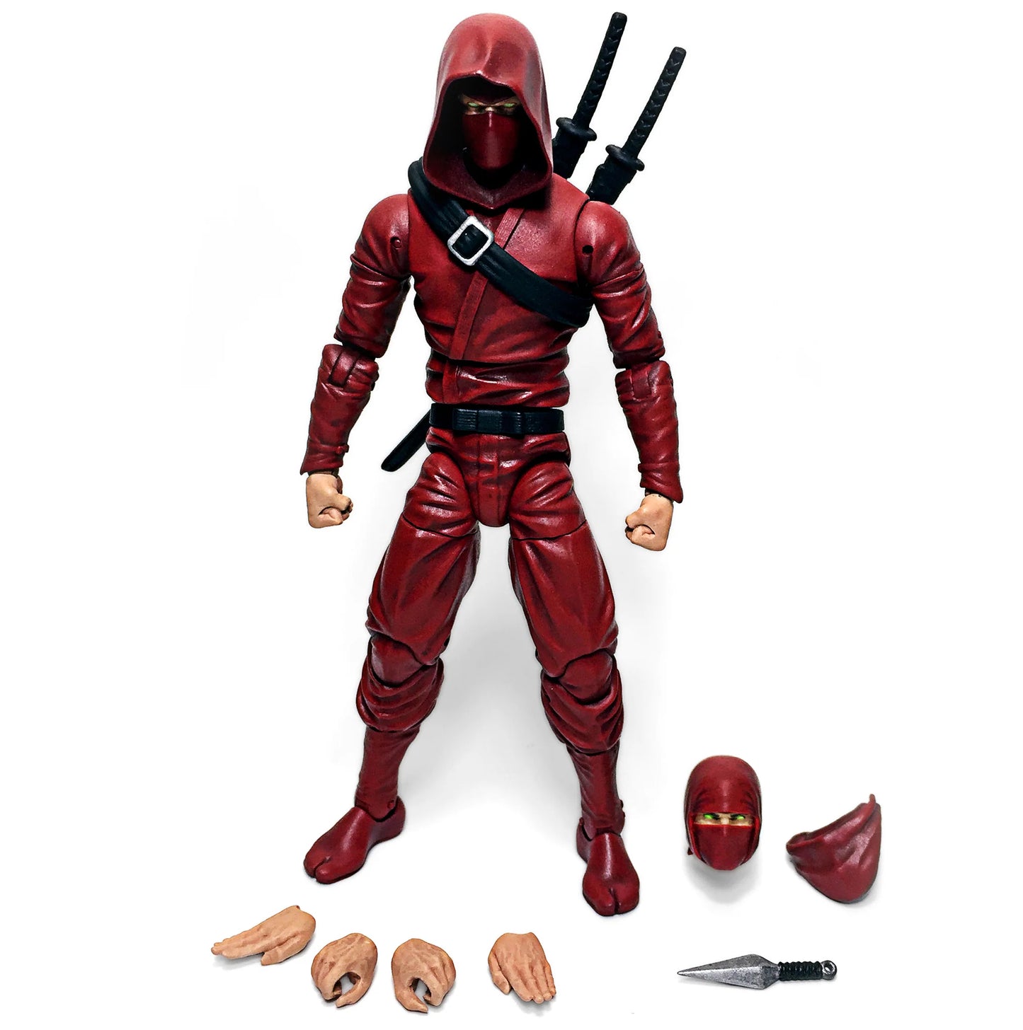Articulated Icons The Feudal Series Basic Ninja (Red)