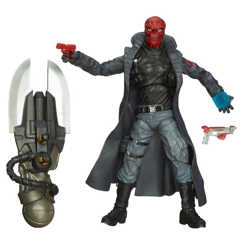 Marvel Legends Captain America Red Skull Mandroid Build A Figure Wave