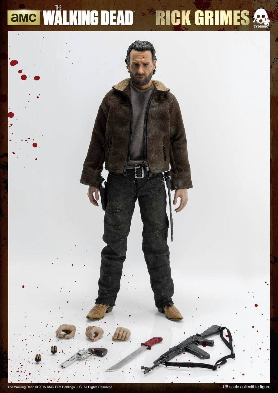 Threezero The Walking Dead Rick Grimes 1/6 Scale Figure