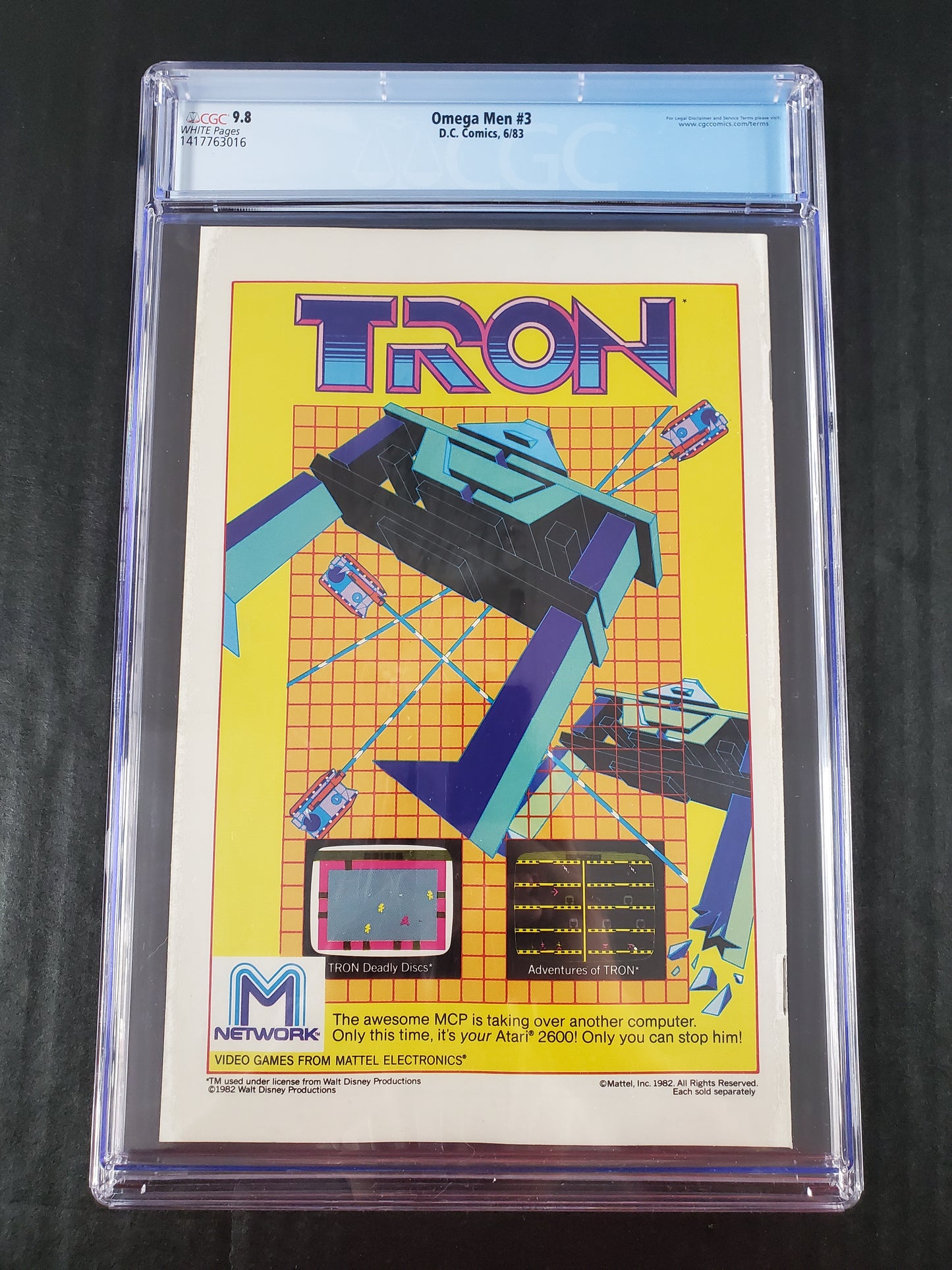 Omega Men #3 (1983) CGC 9.8