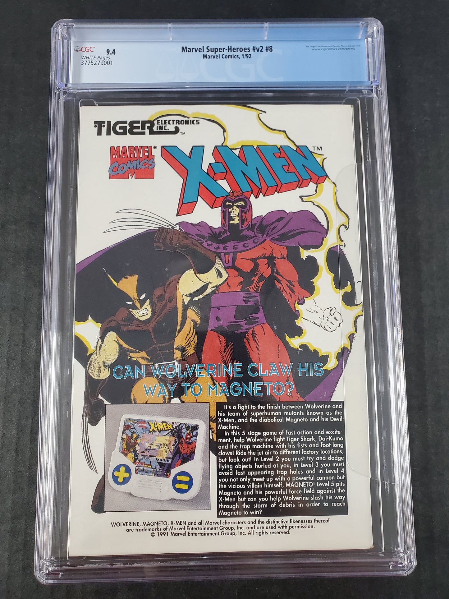 Marvel Super-Heroes VOL 2 #8 (1992) CGC 9.4