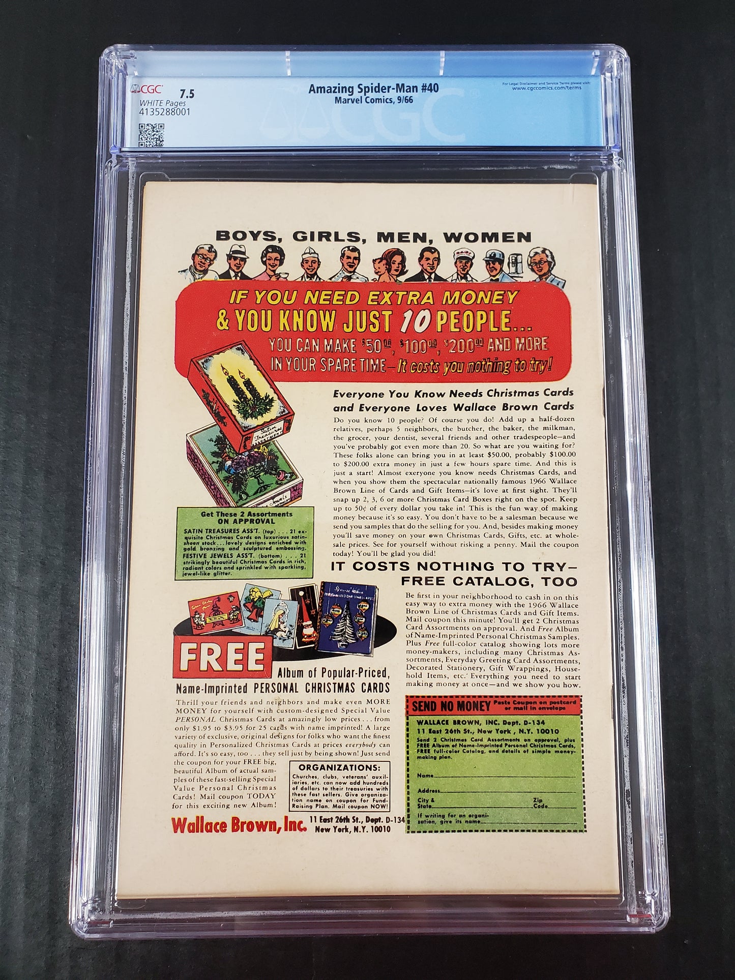 Amazing Spider-Man #40 (1966) CGC 7.5