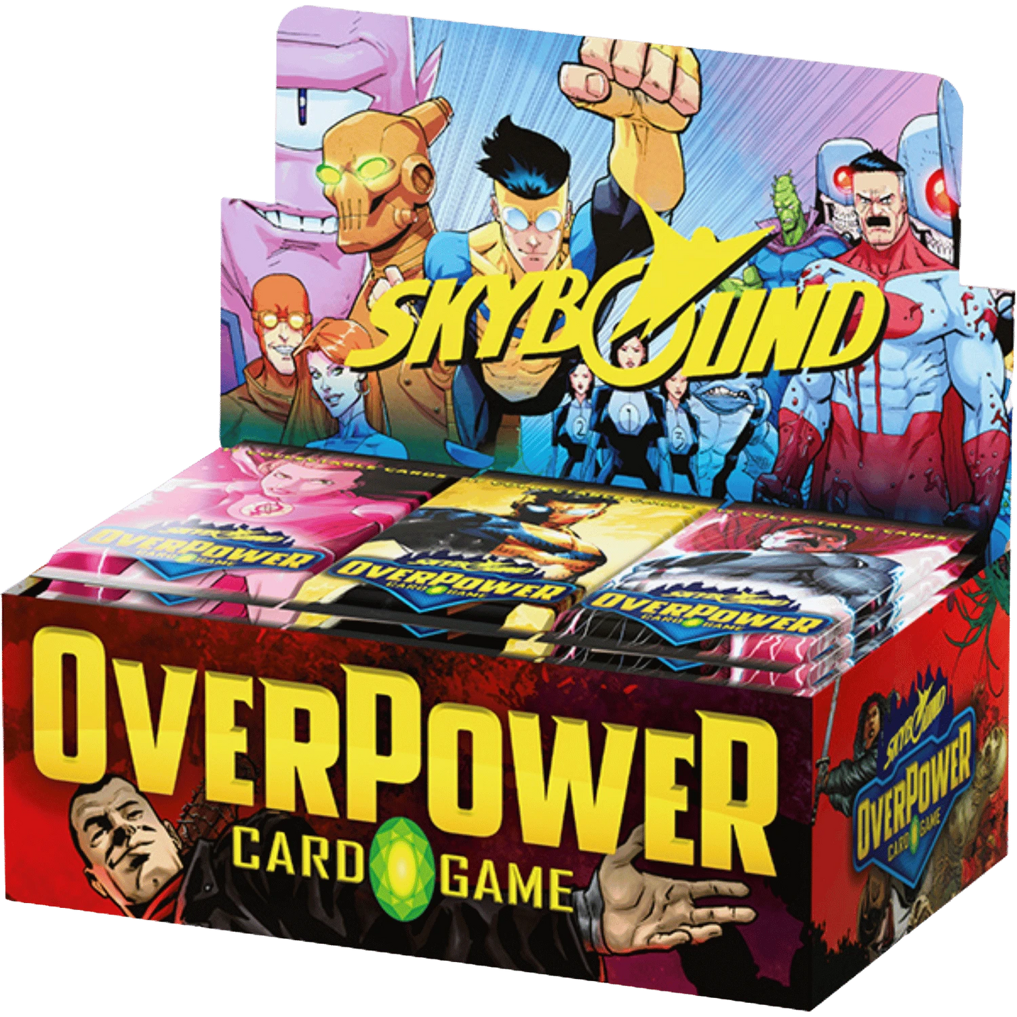 Skybound Overpower Card Game Booster Box