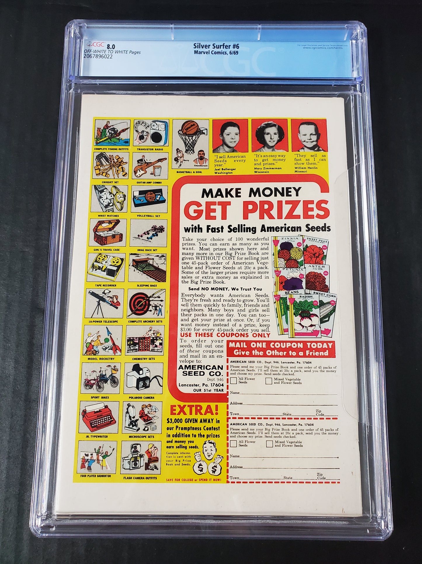 Silver Surfer #6 (1969) CGC 8.0