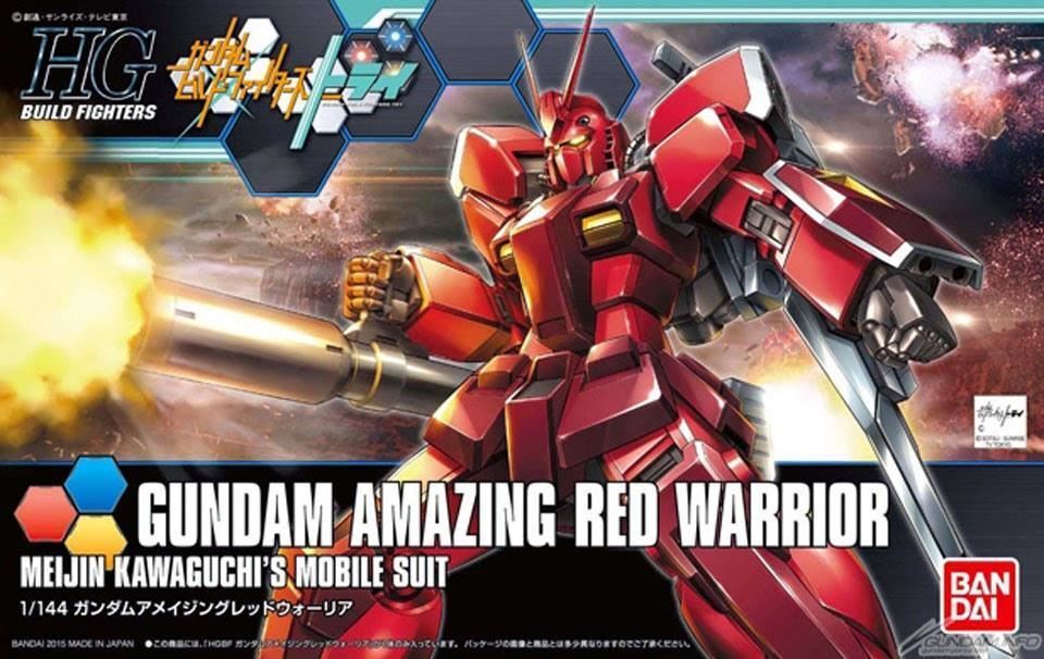HG Build Fighters Gundam Amazing Red Warrior 1/144