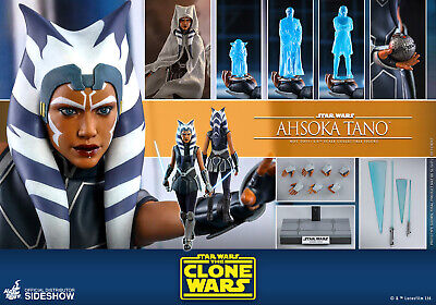 Hot Toys Star Wars Ahsoka Tano TMS021 1/6 Scale Figure