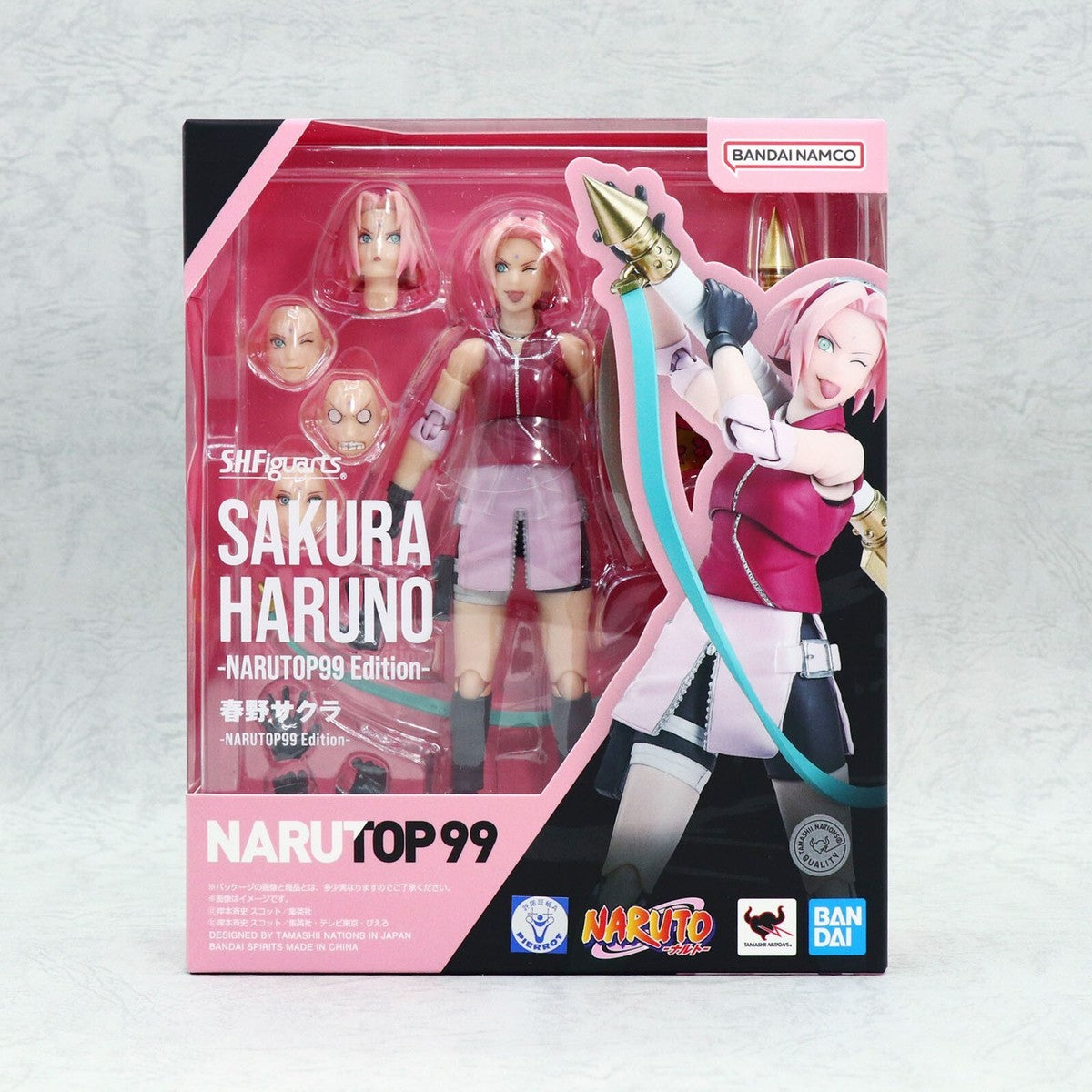 SH Figuarts Naruto Shippuden Sakura Haruno Narutop99 Edition