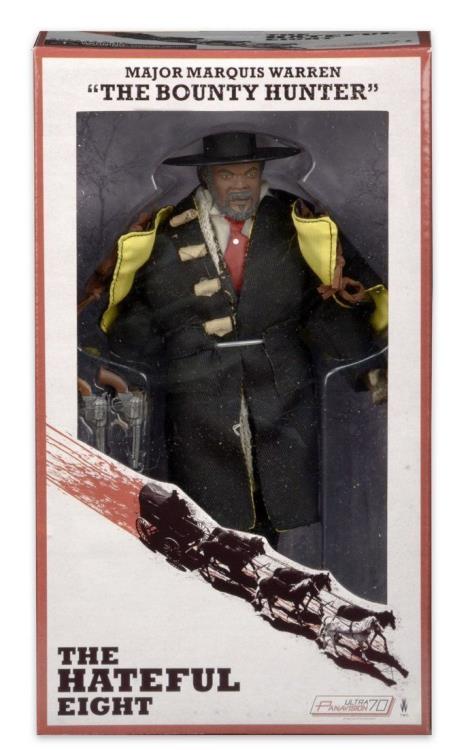 The Hateful Eight Major Marquis Warren "The Bounty Hunter" Clothed Figure
