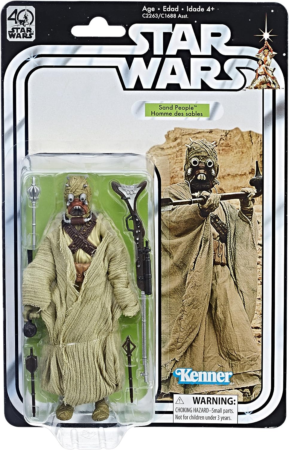 Star Wars Black Series 6 inch Sand People (Tusken Raider) 40th Anniversary