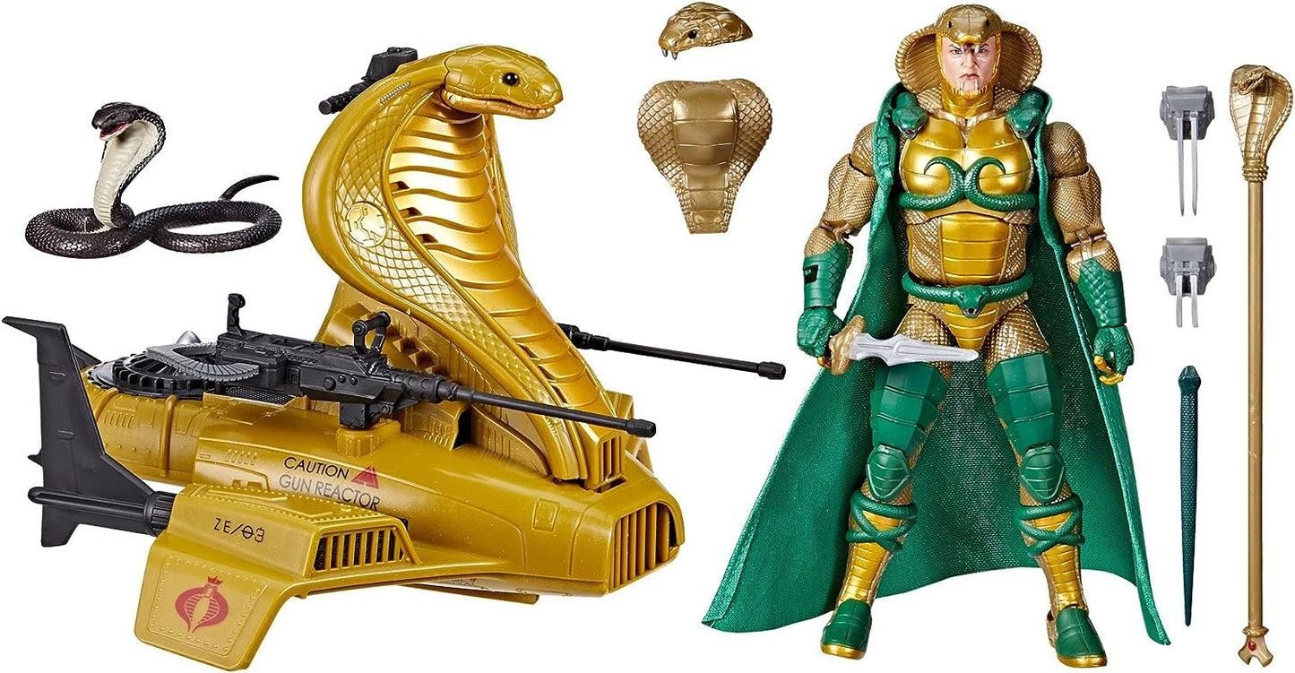 GI Joe Classified Series Serpentor & Air Chariot Exclusive