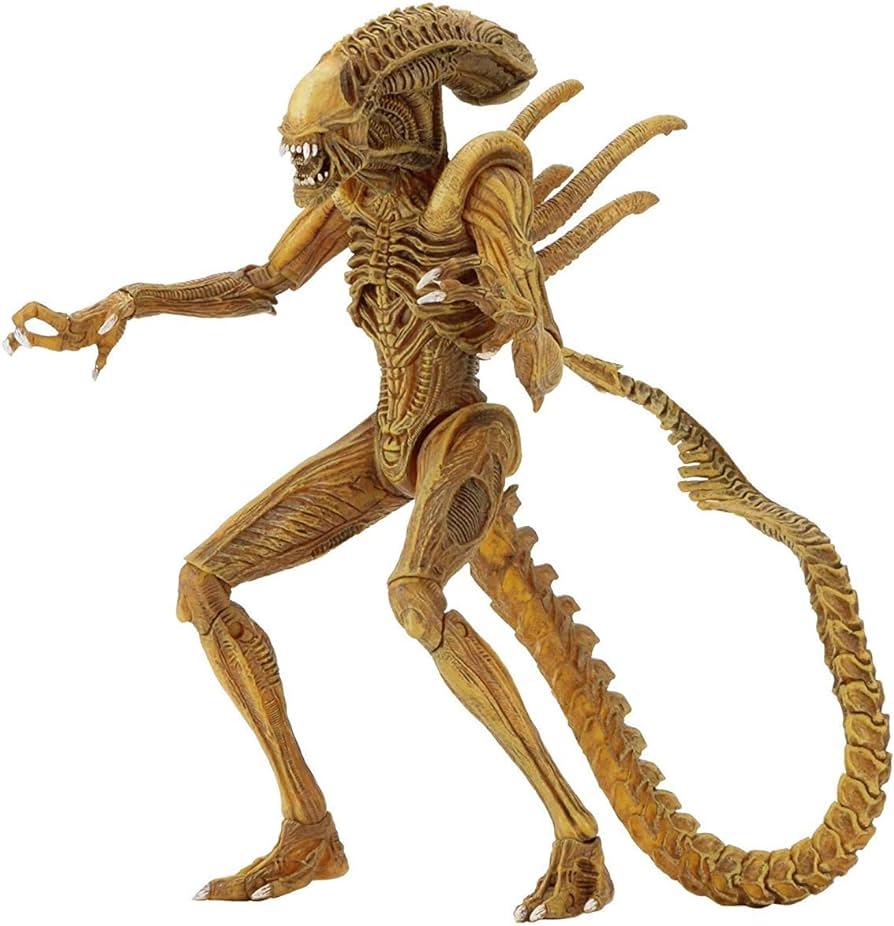 NECA Aliens Sewer Mutation Warrior Alien (Box Damage)