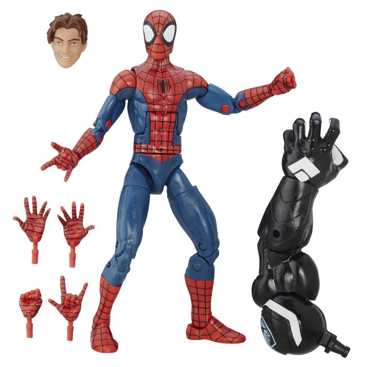 Marvel Legends Spider-Man (Peter Parker) Space Venom Build A
