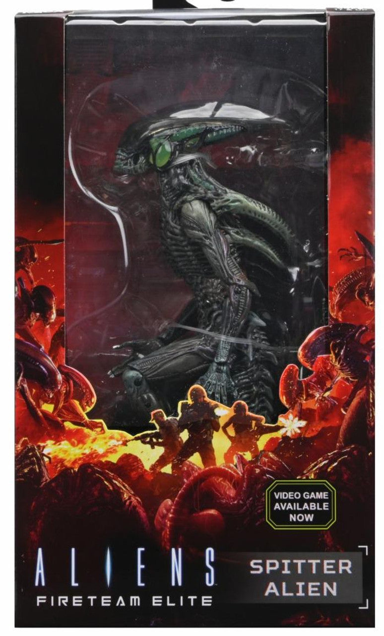 NECA Aliens Fireteam Elite Spitter Alien