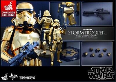 Hot Toys Star Wars Stormtrooper (Gold Chrome Version) MMS364 1/6