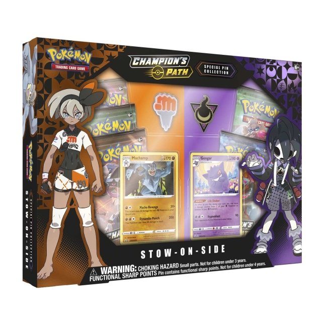 Pokemon Trading Card Game: Champion's Path Special Pin Collection Stow-On-Side