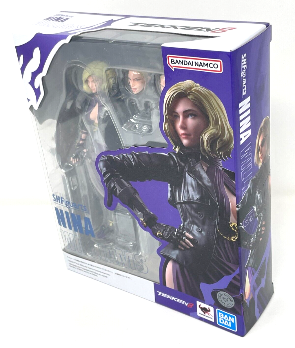 SH Figuarts Tekken 8 Nina Williams (Open Box/Complete)