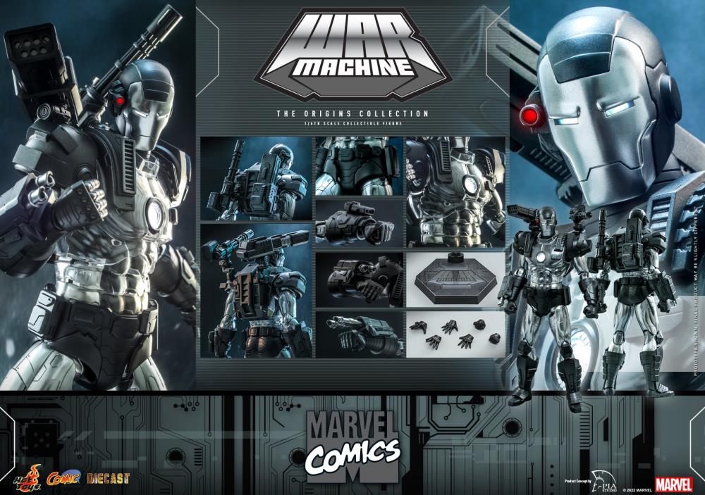 Hot Toys Marvel Comics War Machine CMS013D47 1/6 Scale