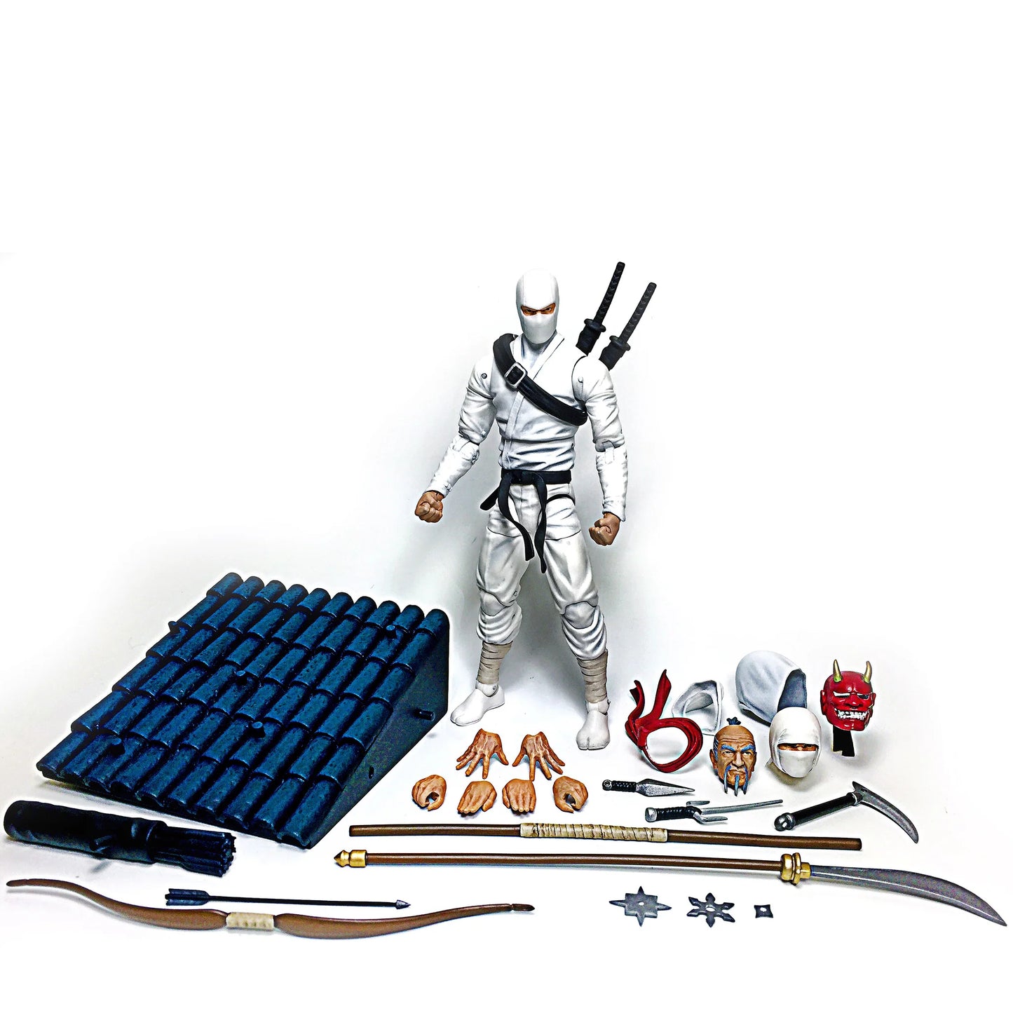 Articulated Icons The Feudal Series Deluxe Ninja (White)