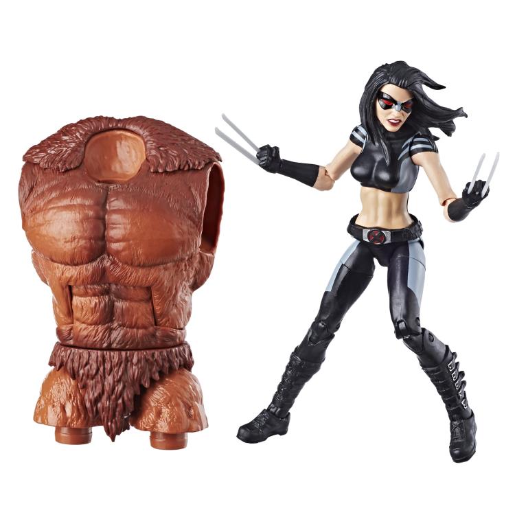 Marvel Legends Deadpool X-23 Sasquatch Build A Figure Wave