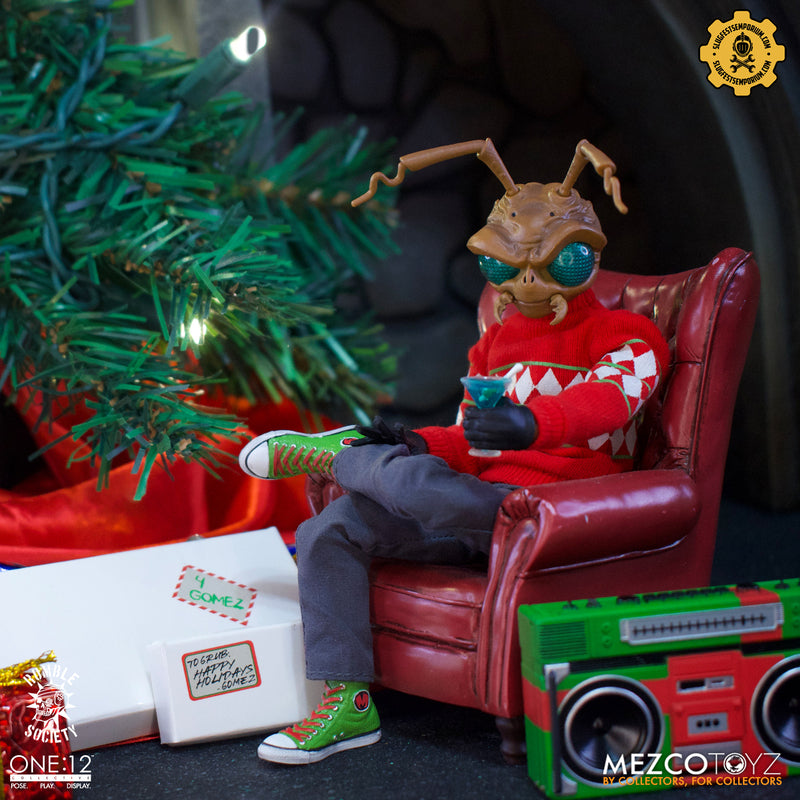 Mezco One:12 Holiday Gomez Exclusive